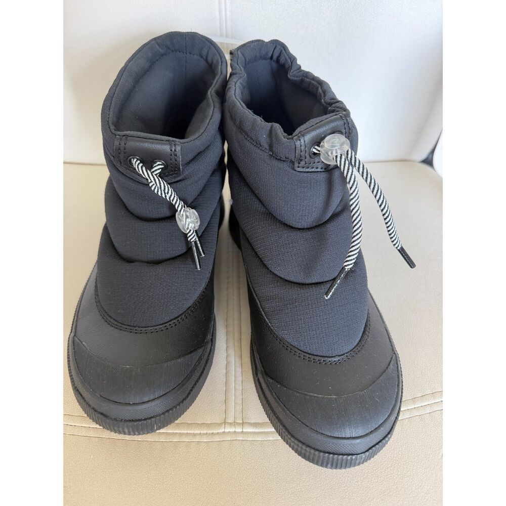 SOREL Out N About IV Puffy Waterproof Boots Black Chalk Women's 8 NWOB